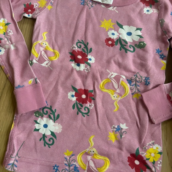 Hanna Andersson tangled pajamas size 4 - Picture 3 of 5